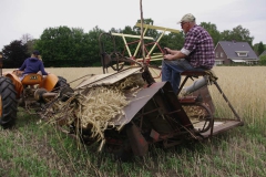 Nostalgisch koren maaien op Gebergte