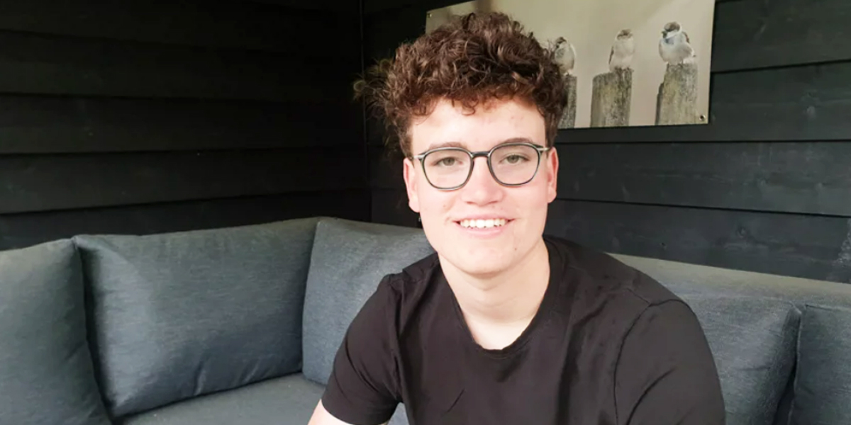 Jochem Vermeulen woensdag als scout bij de Dodenherdenking op de Dam