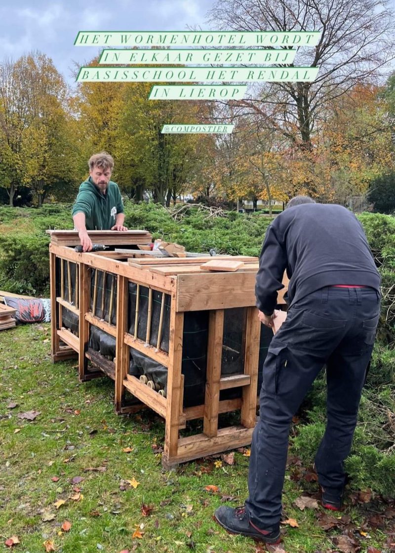 Wormenhotel voor basisschool ’t Rendal – Slaponline